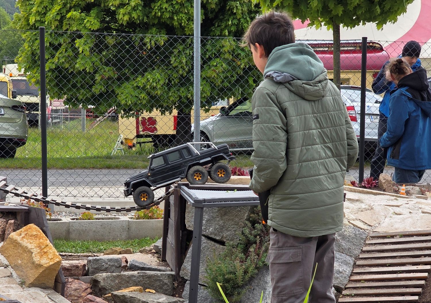 První náchodský RC den se vydařil i navzdory dešti!