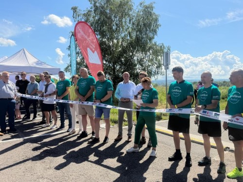 Slavnostn� otev�en� cyklostezky kolem Rozko�e