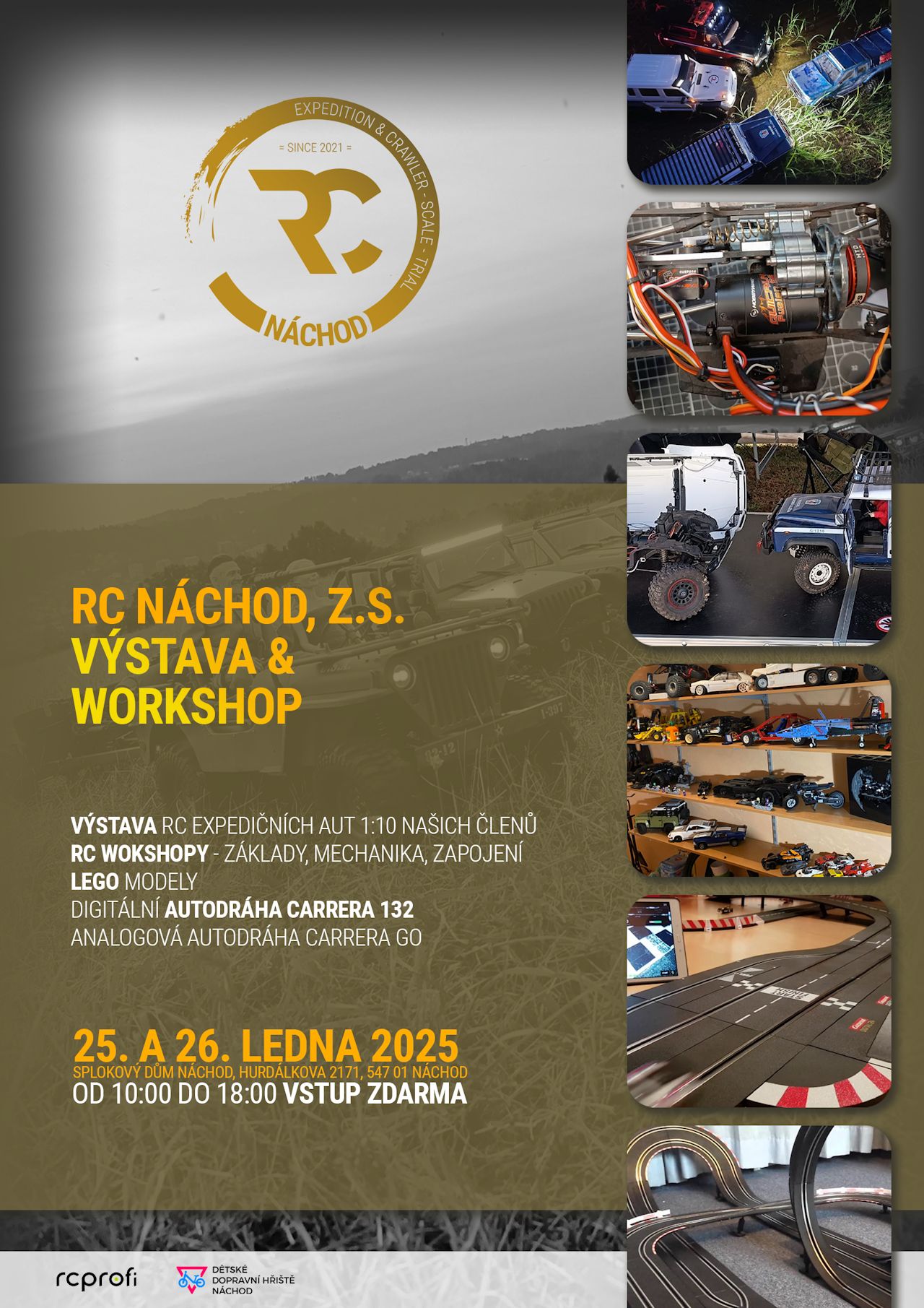 PlakátVýstava RC modelů a workshop
