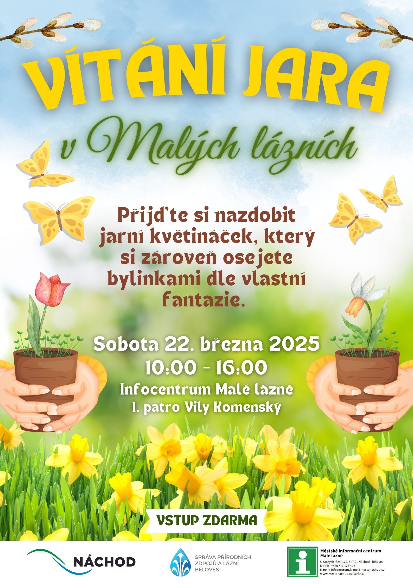 PlakátVítání jara v Malých lázních