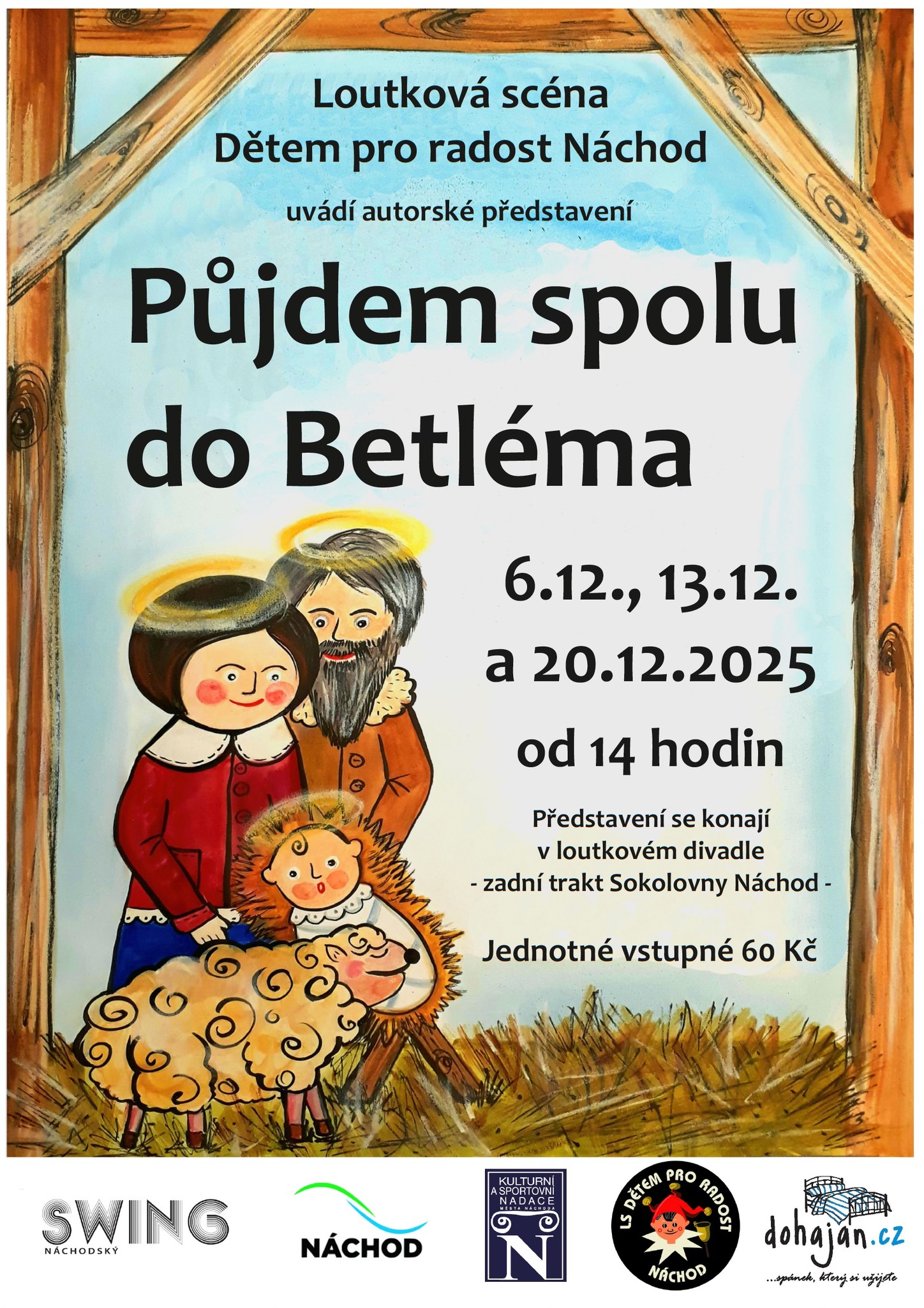 PlakátLoutková představení LS Dětem pro radost