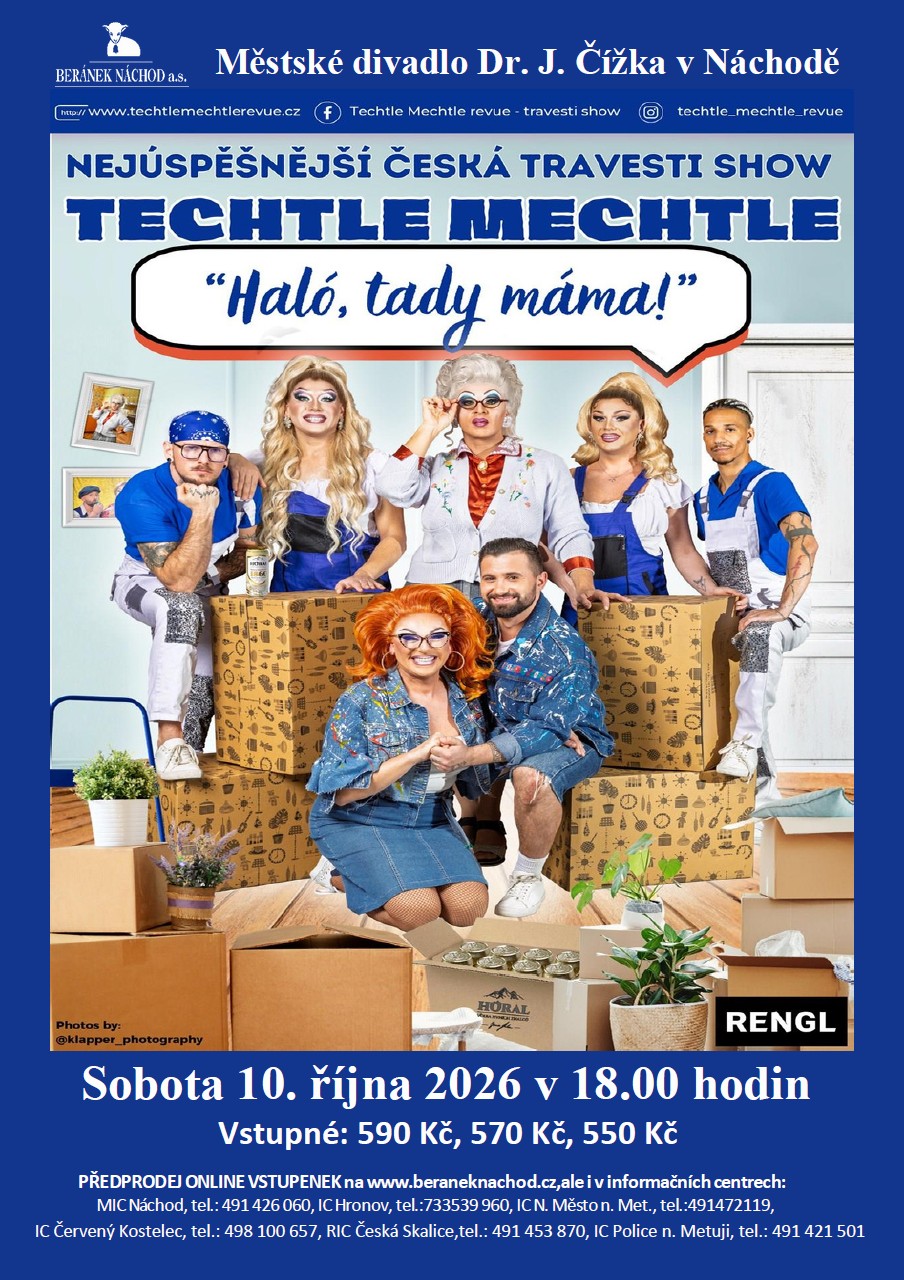 PlakátTechtle mechtle - Haló, tady máma
