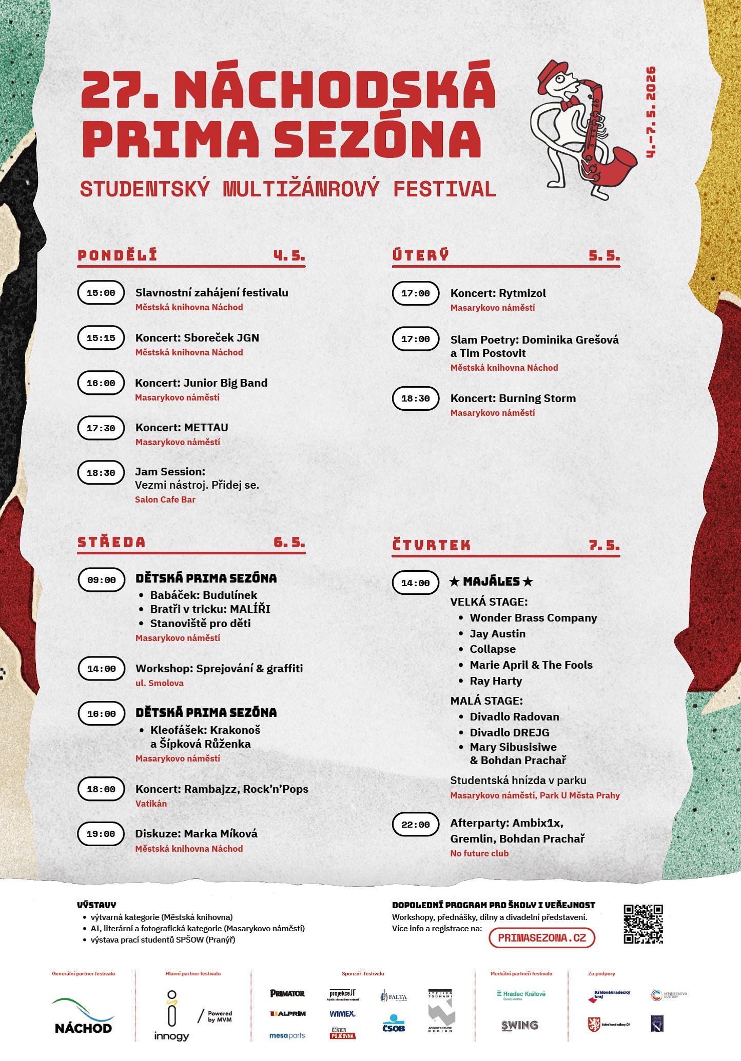 PlakátNáchodská Prima sezóna 2026
